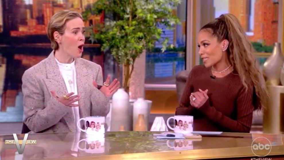 the-view-sarah-paulson-sunny-hostin