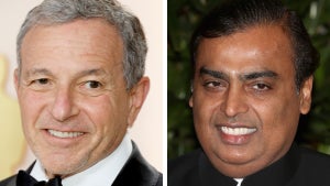 Bob Iger and Mukesh Ambani