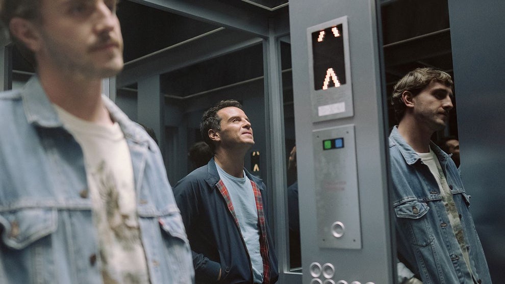 Paul Mescal and Andrew Scott in "All of Us Strangers" (Searchlight Pictures)