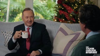 Kevin Spacey Ruins Christmas With Tucker Carlson Interview, Says He ‘Wouldn’t Be the First Guy to Tell Me You’d Never Tried That Before’ | Video