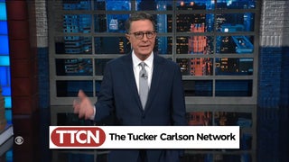 Stephen Colbert Trolls Tucker Carlson With Charity Site Named After Fired Fox Host’s Streaming Service | Video