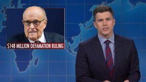 SNL Weekend Update Colin Jost Rudy Giuliani