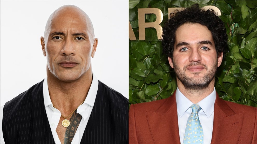 The Smashing Machine Dwayne Johnson Benny Safide Mark Kerr