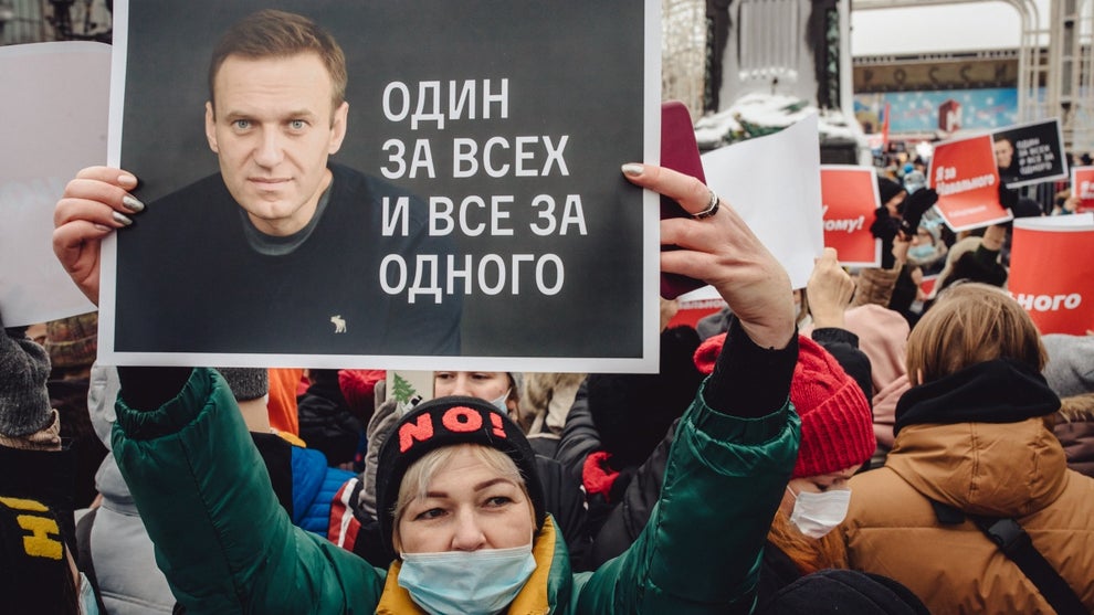 Alexey Navalny protest