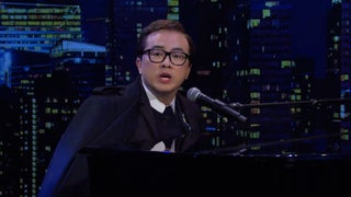 Bowen Yang’s George Santos Belts Out Lie-Filled ‘Candle in the Wind’ in ‘SNL’ Cold Open | Video