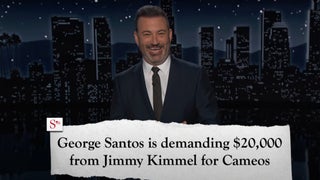 Jimmy Kimmel Says George Santos Wants $20,000 for Airing Cameos on Late-Night Show | Video