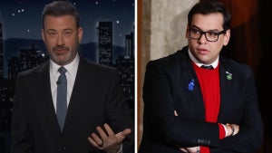 Jimmy Kimmel and George Santos