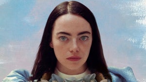 Emma Stone in the Poor Things movie poster