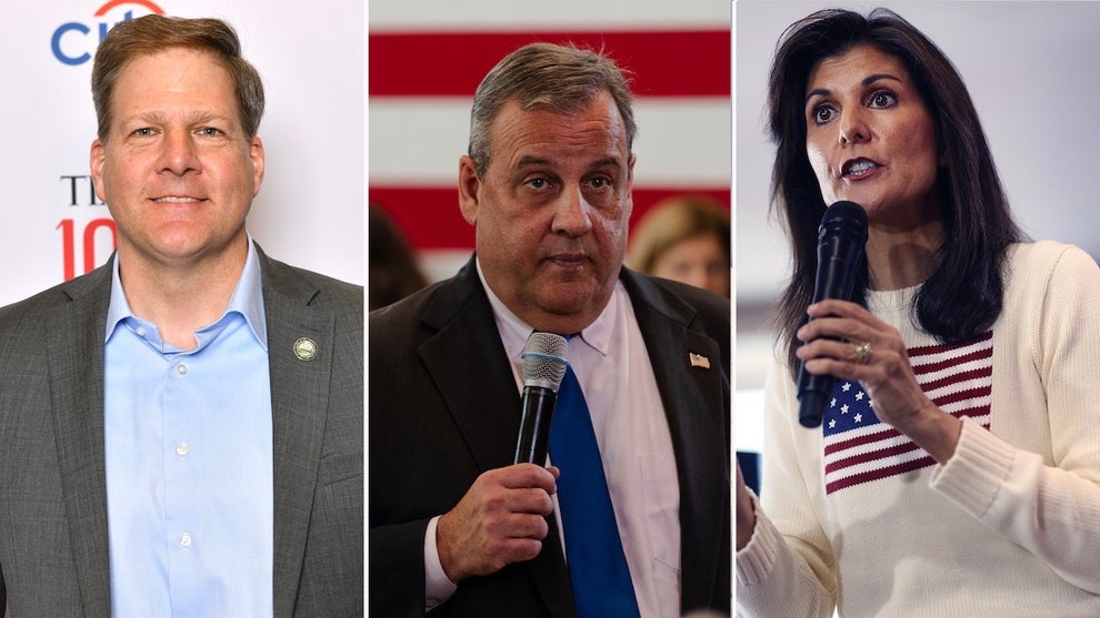 Chris Sununu, Chris Christie, Nikki Haley