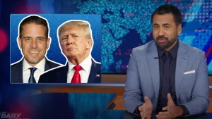 Kal Penn on "The Daily Show" (Credit: Comedy Central)