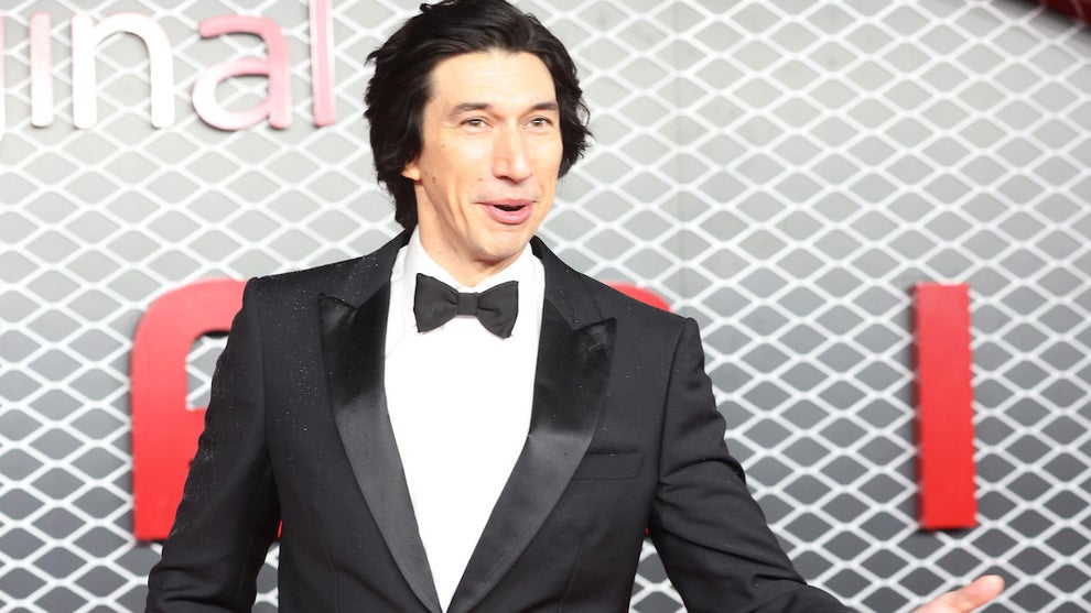 Adam Driver attends the "Ferrari" Sky Premiere in London