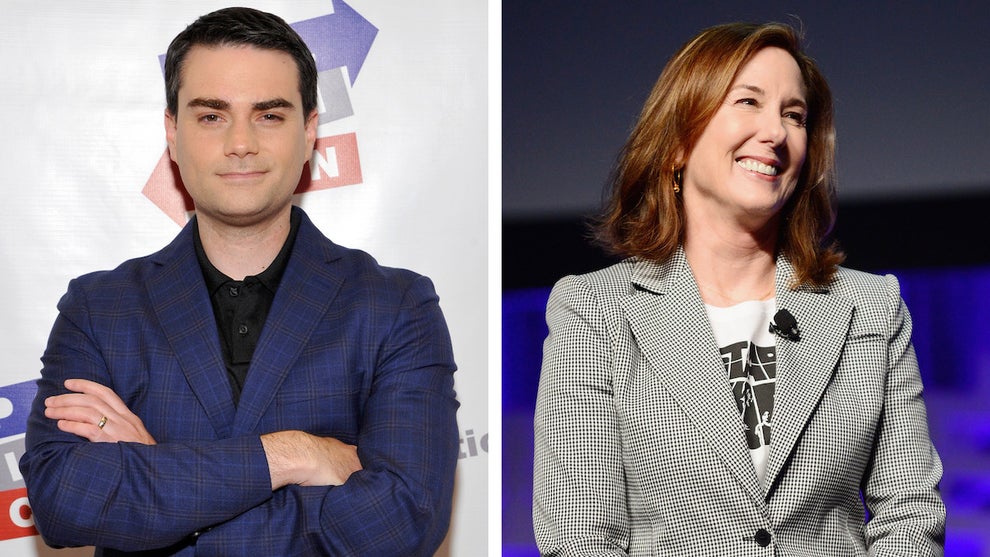 Ben Shapiro and Kathleen Kennedy