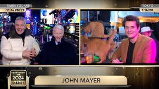 Anderson Cooper Loses It Watching John Mayer at a Cat Bar in NYE Broadcast | Video