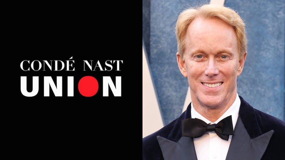 Conde Nast Union logo and CEO Roger Lynch