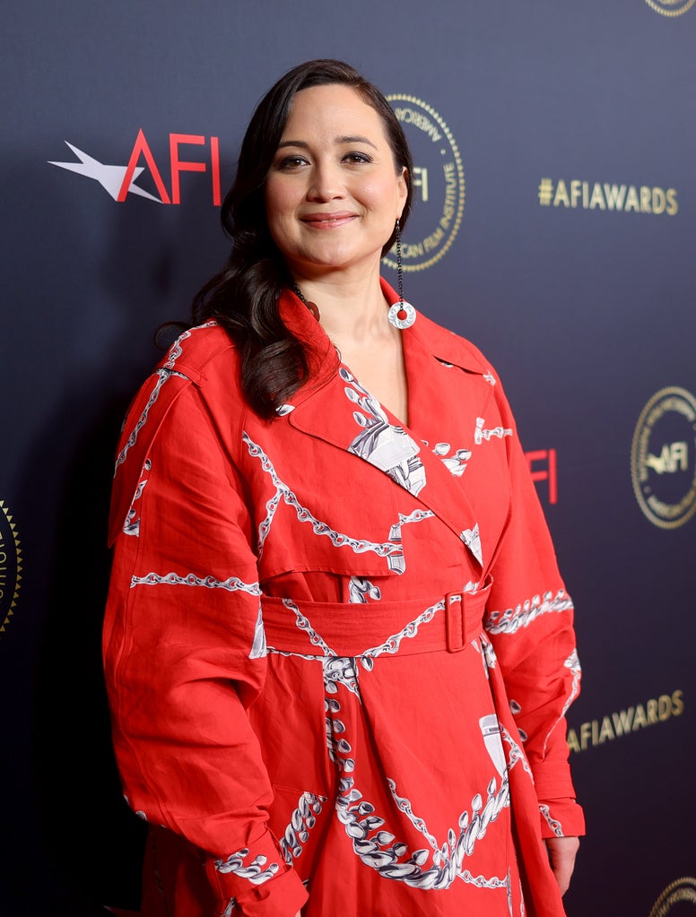 Lily Gladstone attends the AFI Awards Luncheon at Four Seasons Hotel Los Angeles at Beverly Hills on January 12, 2024 in Los Angeles, California.