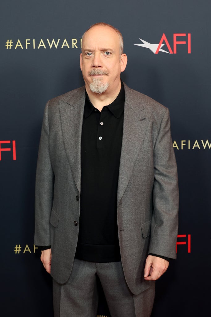 Paul Giamatti attends the AFI Awards Luncheon at Four Seasons Hotel Los Angeles at Beverly Hills on January 12, 2024 in Los Angeles, California.