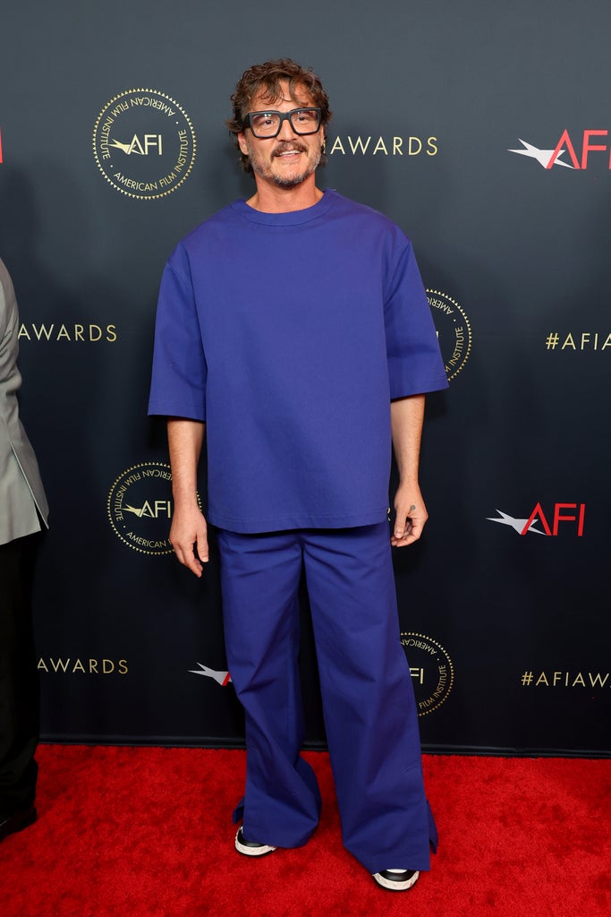 Pedro Pascal attends the AFI Awards Luncheon at Four Seasons Hotel Los Angeles at Beverly Hills on January 12, 2024 in Los Angeles, California.