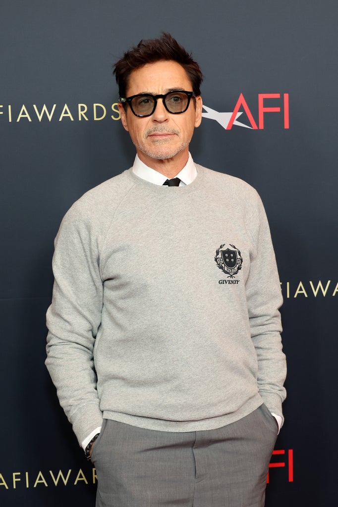 Robert Downey Jr. attends the AFI Awards Luncheon at Four Seasons Hotel Los Angeles at Beverly Hills on January 12, 2024 in Los Angeles, California.