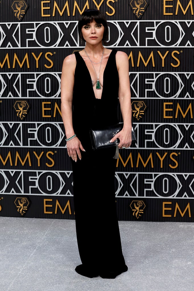Christina Ricci attends the 75th Primetime Emmy Awards at Peacock Theater on January 15, 2024 in Los Angeles, California.