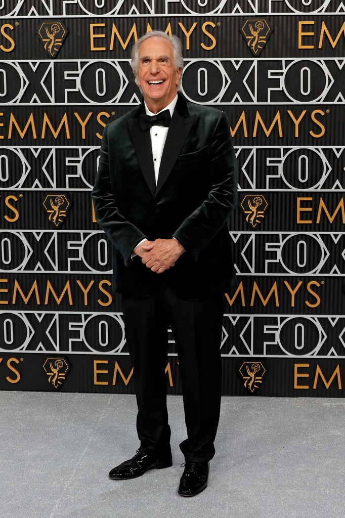 Henry Winkler attends the 75th Primetime Emmy Awards at Peacock Theater on January 15, 2024 in Los Angeles, California.