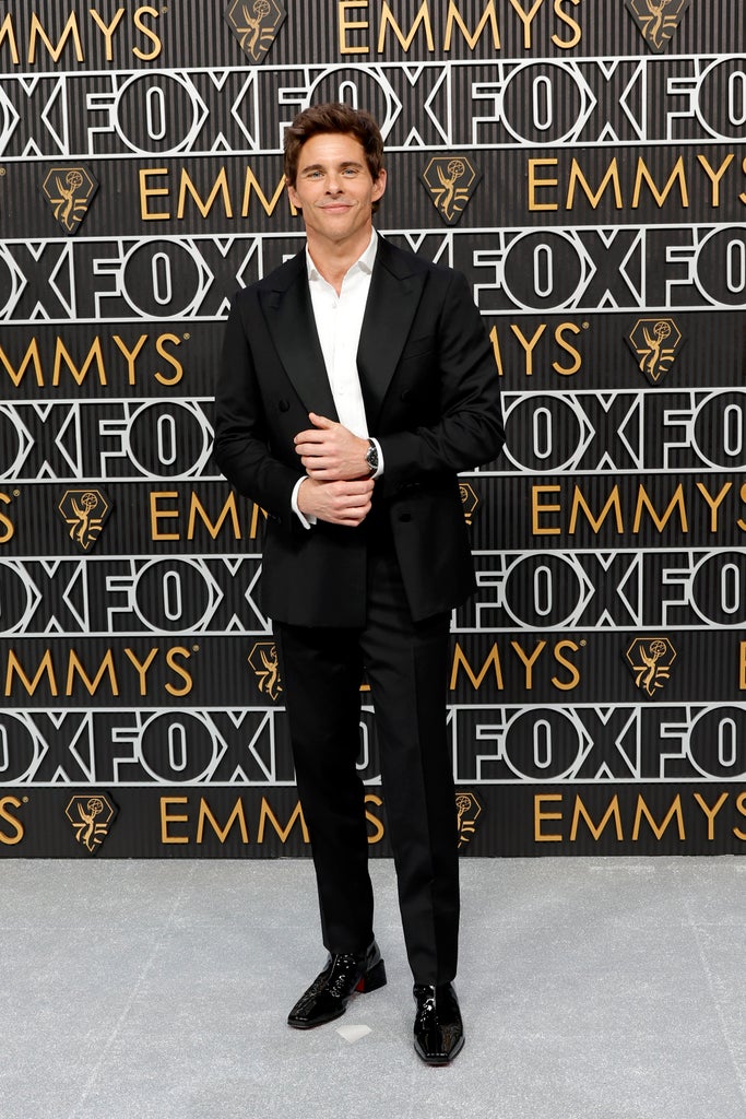 James Marsden attends the 75th Primetime Emmy Awards at Peacock Theater on January 15, 2024 in Los Angeles, California.