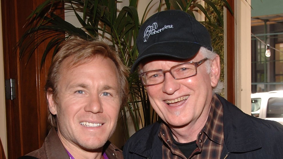 NEW YORK - APRIL 30: Director Ian McCrudden (L) and actor Mickey Cottrell attend the director's brunch held during the 2007 Tribeca Film Festival on April 30, 2007 in New York City. (Photo by Andrew H. Walker/Getty Images for Tribeca Film Festival)