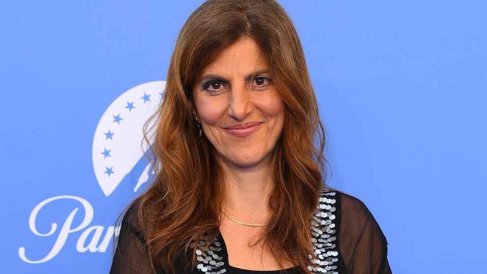 Paramount's Maria Kyriacou arrives at the Paramount+ UK launch at Outernet London on June 20, 2022