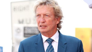 Nigel Lythgoe attends a ceremony honoring him with a star on the Hollywood Walk of Fame in 2021