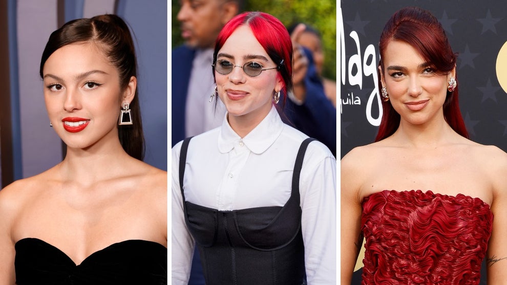 Olivia Rodrigo, Billie Eilish, Dua Lipa 2024 Grammys