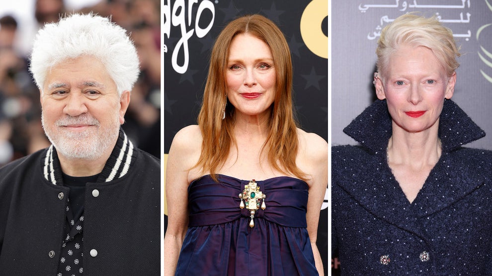 Pedro Almodóvar Julianne Moore Tilda Swinton