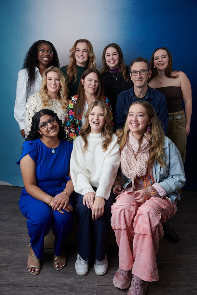 Cast of "Girls State," Sundance 2024
