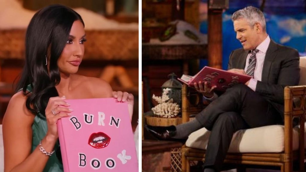 Monica Garcia, Andy Cohen on "The Real Housewives of Salt Lake City" Season 4 Reunion (Bravo)