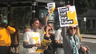 LA Times Guild Blasts Leadership During Historic Work Stoppage: ‘They’re Trying to Pit Us Against Each Other’ | Video
