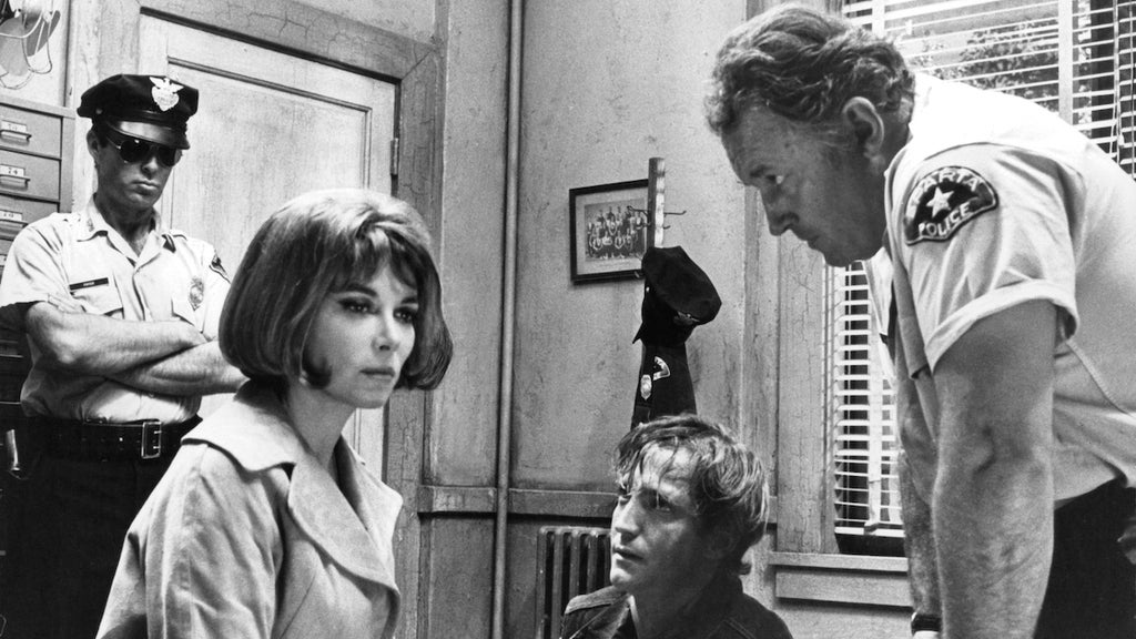Lee Grant and Rod Steiger in In the Heat of the Night