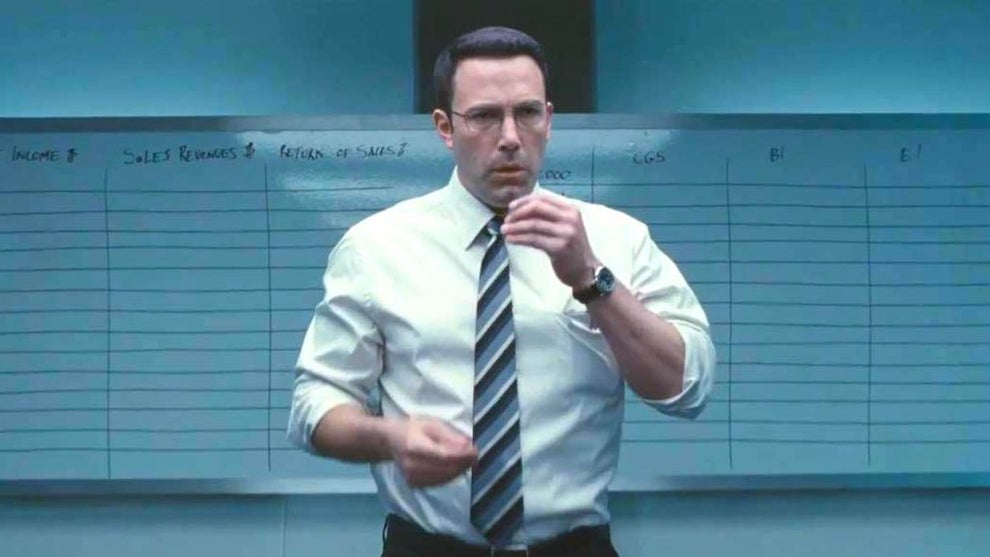 Ben Affleck in "The Accountant"