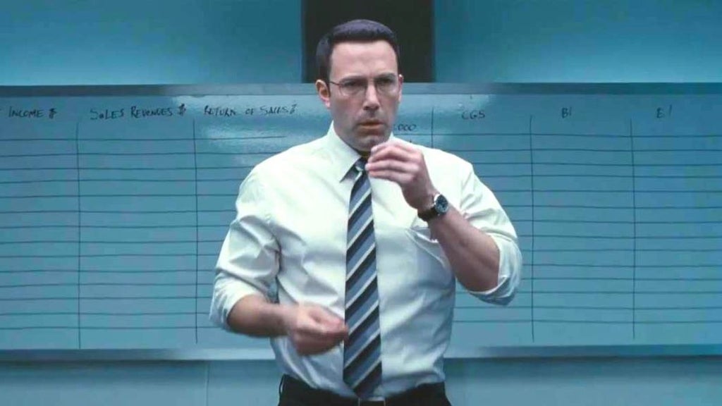 Ben Affleck in "The Accountant"