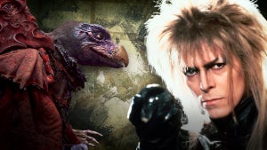 "The Dark Crystal" and "Labyrinth"