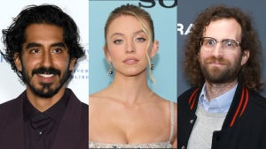 Dev Patel, Sydney Sweeney and Kyle Mooney