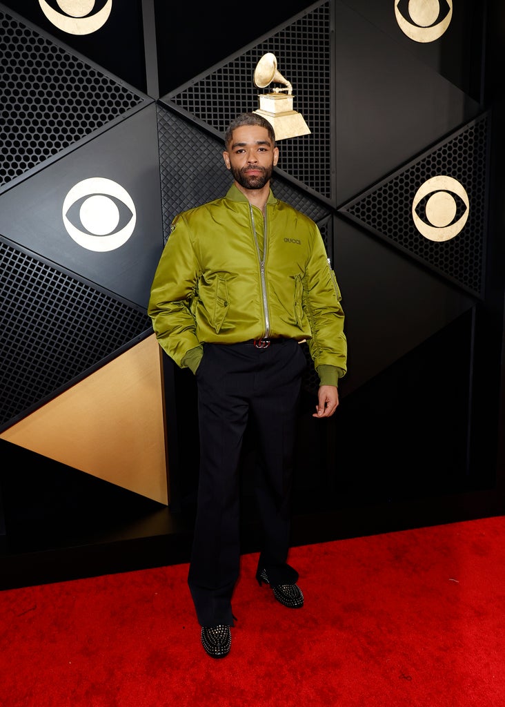 Kingsley Ben-Adir attends the 66th GRAMMY Awards at Crypto.com Arena on February 04, 2024 in Los Angeles, California.