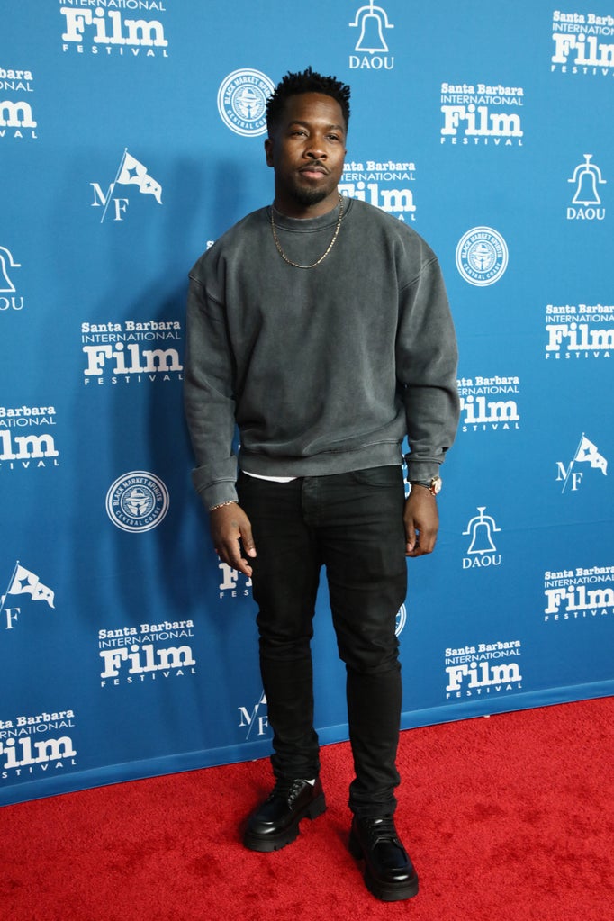 Jean Elie attends the 39th Annual Santa Barbara International Film Festival at The Arlington Theatre on February 08, 2024 in Santa Barbara, California.