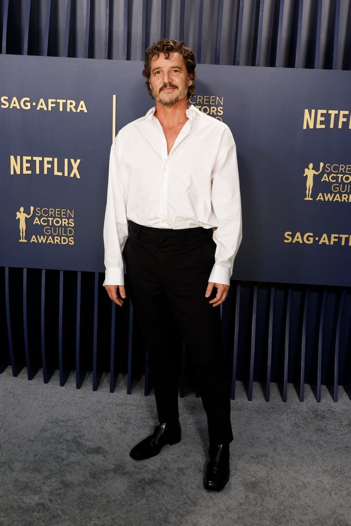 Pedro Pascal attends the 30th Annual Screen Actors Guild Awards at Shrine Auditorium and Expo Hall on February 24, 2024 in Los Angeles, California.
