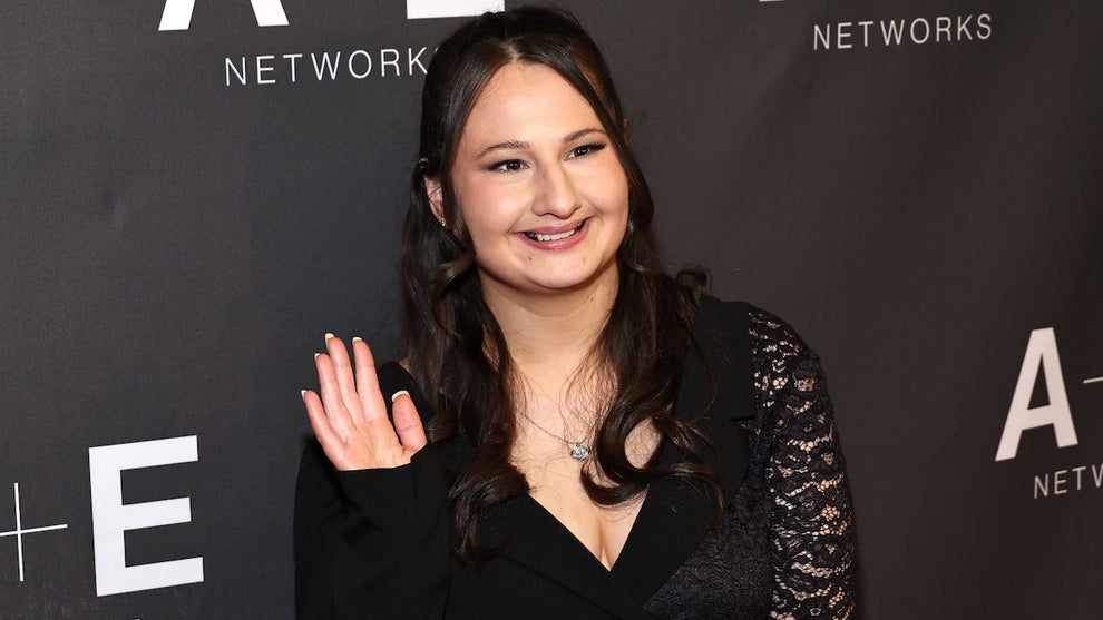Gypsy Rose Blanchard attends "The Prison Confessions Of Gypsy Rose Blanchard" red carpet event in January 2024 in New York City