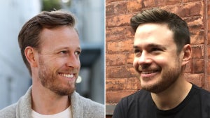 Left: JJ Bailey and Right: Jake Cohen, who have deals at NBC for UTV