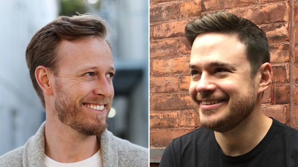 Left: JJ Bailey and Right: Jake Cohen, who have deals at NBC for UTV