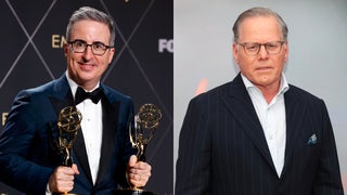 John Oliver Chides Warner Bros. Discovery Again as ‘New Dad,’ Says Emmys Glory ‘Buys Us Existence’