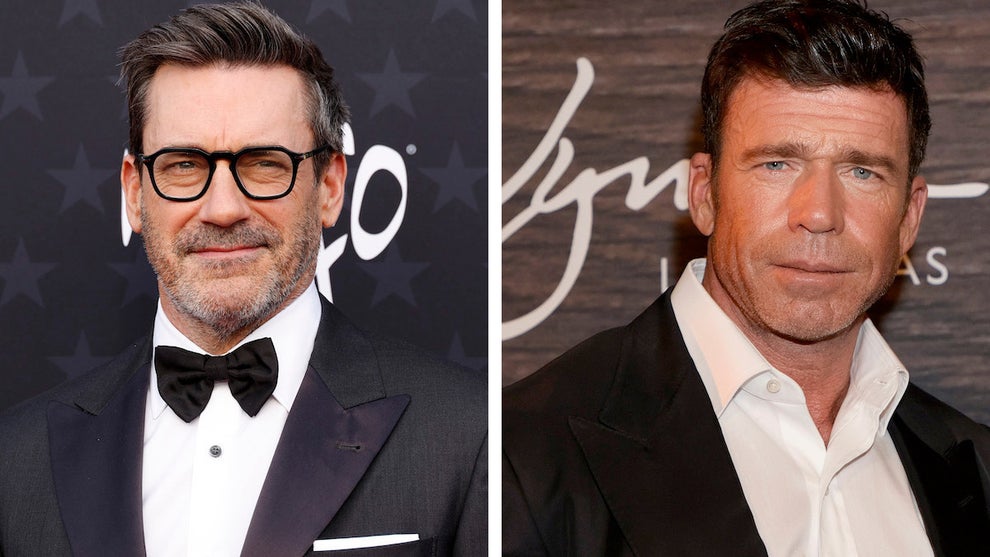 Jon Hamm and Taylor Sheridan