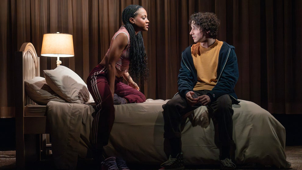 Gabby Beans and Hagan Oliveras in Roundabout Theatre Company’s "Jonah"