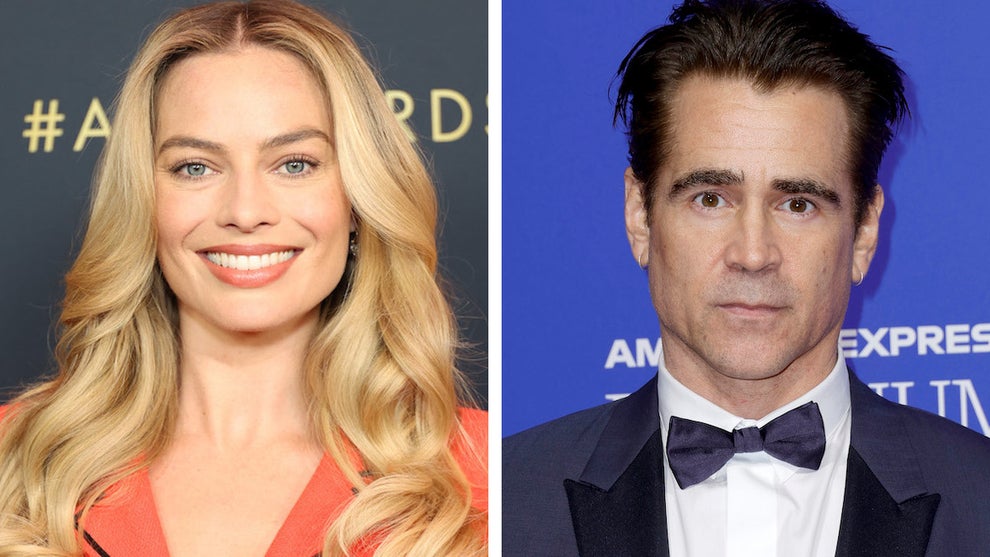 Margot Robbie and Colin Farrell