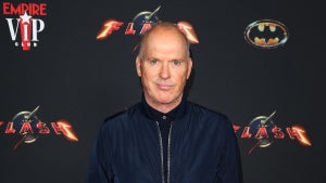 Michael Keaton at a double feature of "Batman" and "The Flash" (Getty Images)
