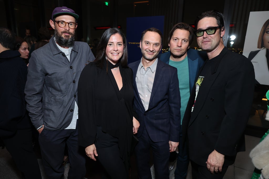 Andrew Wren, Michaela Dosamantes, Jeff Vespa, Michael Slenske & Theodore Boyer, TheWrapBook Launch Party 2024